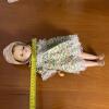 Alexander Vintage Doll in Floral Dress and Bonnet - 5