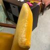 Rocking Chair in Gold Velvet Upholstery - 3