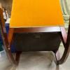 Rocking Chair in Gold Velvet Upholstery - 5