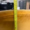 Rocking Chair in Gold Velvet Upholstery - 7