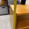 Oak Veneer Rolling Media Stand, Modern Style - 5