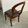 Balloon Back Side Chair in Victorian Style With Upholstered Seat - 2