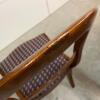 Balloon Back Side Chair in Victorian Style With Upholstered Seat - 5
