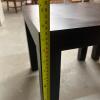 Black Modern Square Side Tables - 6