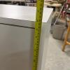 Vintage White Two Door Cabinet with Shelf - 4