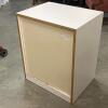 Vintage White Two Door Cabinet with Shelf - 9
