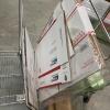 Nexel Chrome Wire Mail Cart with Two Tiers - 7