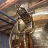 Brass Torchiere Floor Lamp Art Deco-Style - 3