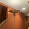 Brass Torchiere Floor Lamp Art Deco-Style - 6
