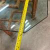 Glass-Top Coffee Table With Bamboo-Style Base - 5