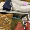 Assorted Decorative Pillows, Comforters, and Linens Pickers Lot - 8
