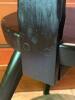 Black Painted Keyhole Chair With Decorative Backrest - 4