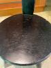 Black Painted Keyhole Chair With Decorative Backrest - 7