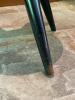 Black Painted Keyhole Chair With Decorative Backrest - 8