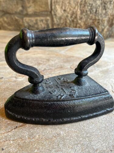 Antique H B & Co. Cast Iron Sad Iron