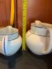 Four Ceramic Pitchers Including Pair of Blue and White from Portugal - 7