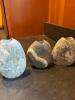 Trio of Stone Bud Vases, Signed by Lee Spillar - 3
