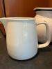 Trio of Mixed Ceramic Pitchers and Creamers - 4