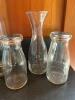 Clear Glass Vases and Carafes Assortment - 2