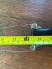 Art Glass Hanging Bud Vase - 7