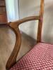 Set of 8 Antique Chippendale-Style Mahogany Armchairs with Reupholstered Seats c. 1840 - 7
