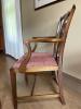 Set of 8 Antique Chippendale-Style Mahogany Armchairs with Reupholstered Seats c. 1840 - 10