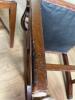 Set of 8 Antique Chippendale-Style Mahogany Armchairs with Reupholstered Seats c. 1840 - 14