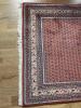 Indo Seraband Persian-Style Hand-Knotted Wool Rug 4' x 6' - 4