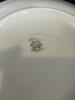 Limoges Bouillon Cups and Saucers with Floral Motif - 5