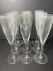 Set of 9 Baccarat Champagne Glasses