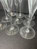 Set of 9 Baccarat Champagne Glasses - 8