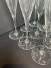 Set of 9 Baccarat Champagne Glasses - 9