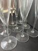 Set of 9 Baccarat Champagne Glasses - 10