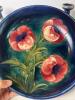 Moorcroft Art Pottery Bowl with Candlesticks in the Art Nouveau Style - 2