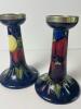 Moorcroft Art Pottery Bowl with Candlesticks in the Art Nouveau Style - 7