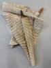Wire Basket, Large Mason Jar, and Antique Textile with Wood Rods - 5