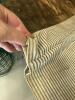 Wire Basket, Large Mason Jar, and Antique Textile with Wood Rods - 8