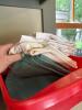 Assorted Garden Supplies, Fertilizers, Watering Can, Tarps, Cloths - 5