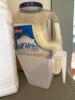 Assorted Garden Supplies, Fertilizers, Watering Can, Tarps, Cloths - 7