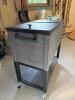 Permasteel Rolling Outdoor Patio Cooler with Dual Lid and Handle - 3