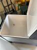 Permasteel Rolling Outdoor Patio Cooler with Dual Lid and Handle - 4
