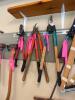 Assorted Hand Tools: Shovels, Saws, Brooms, Pruners, and Rakes - 3