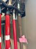 Assorted Garden Rakes and Snow Shovels - 6