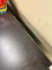 Dark Brown Composite Wood Cabinet with Contents - 3
