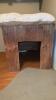 Handmade Wooden Pet House With Cushion - 2