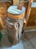 Belding Canvas and Leather Golf Bag