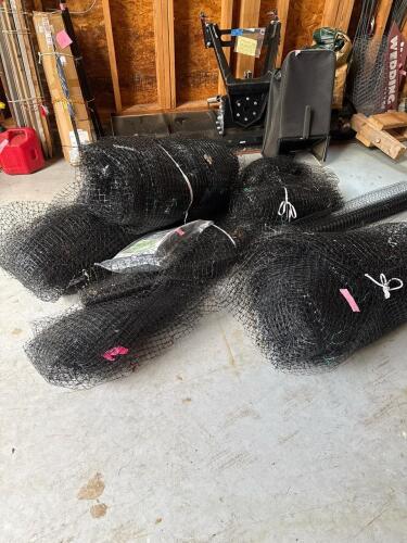 Assortment of Protective Netting for Gardens and Landscapes