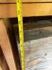 Vintage Wooden Dolly with Casters - 4