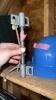 Assorted Safety and Outdoor Equipment Items with Plastic Bin - 7