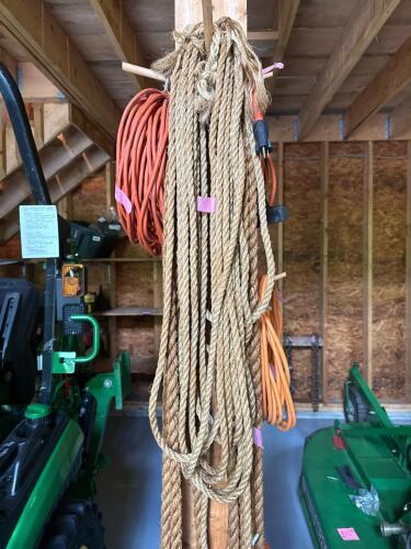 Extension Cords and Rope